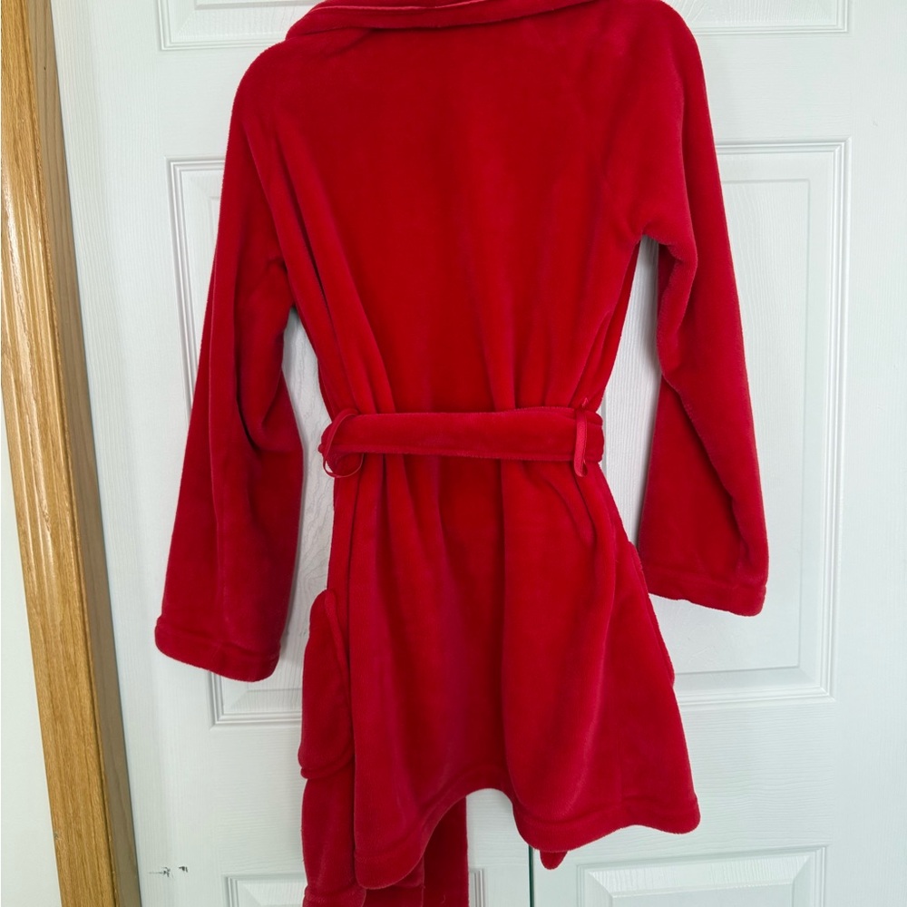 Victoria's Secret Red Robe Housecoat lounge wear Size Sm/Med - Picture 5 of 9